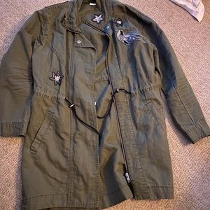 Like NEW Cabi Army Green Jacket